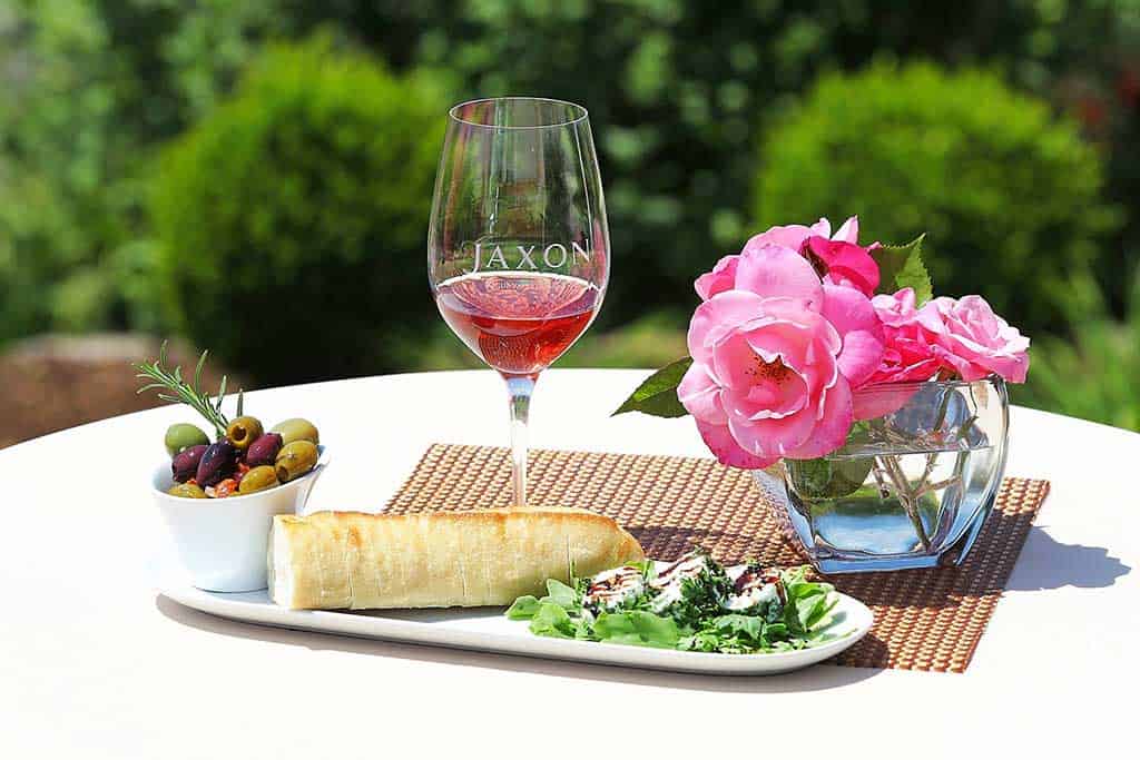 jaxon vineyards food and wine